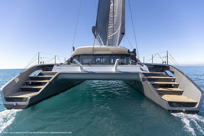 05 02 2019, La Grande Motte (FRA,34), Gunboat 68 sail testing  2