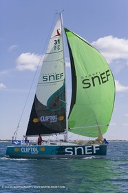 27 03 08- La Grande Motte- (FRA,34) Transat AG2R 2008- Jean-Paul Mouren- Laurent Pellecuer