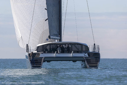 05 02 2019, La Grande Motte (FRA,34), Gunboat 68 sail testing  2