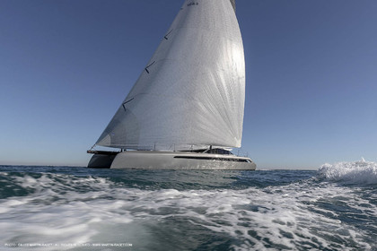 05 02 2019, La Grande Motte (FRA,34), Gunboat 68 sail testing  2