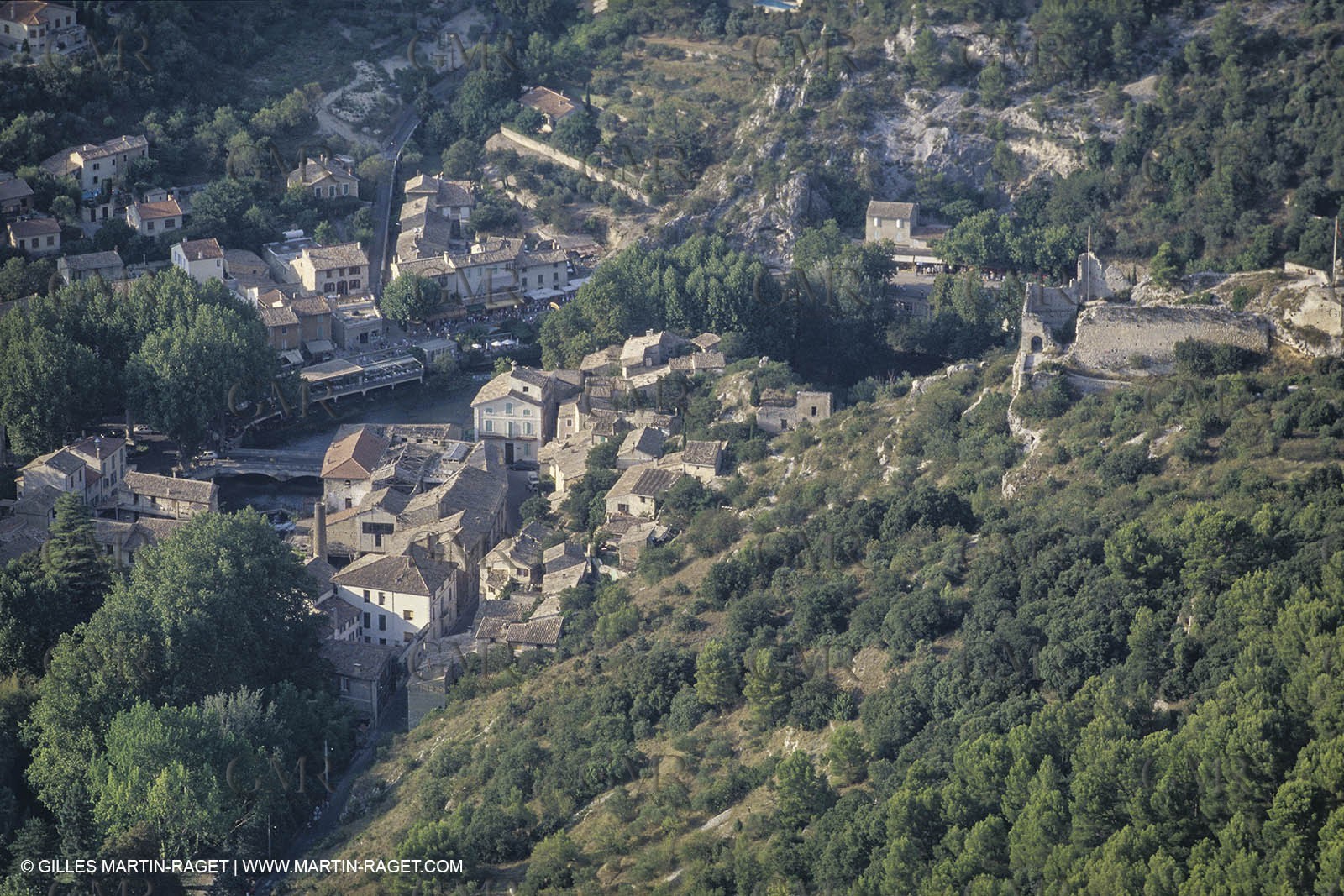 France, Provence, Lubéron, Fontaine de Vaucluse