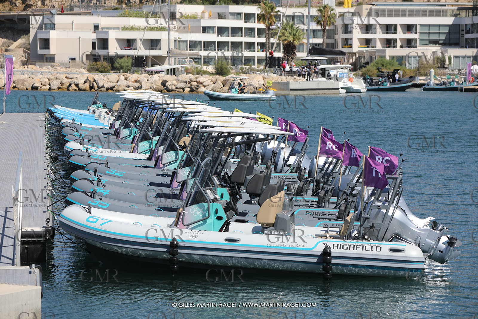 24 07 2024, Marseille (FRA), Paris 2024 Olympic Games, Sailing, Free trainings