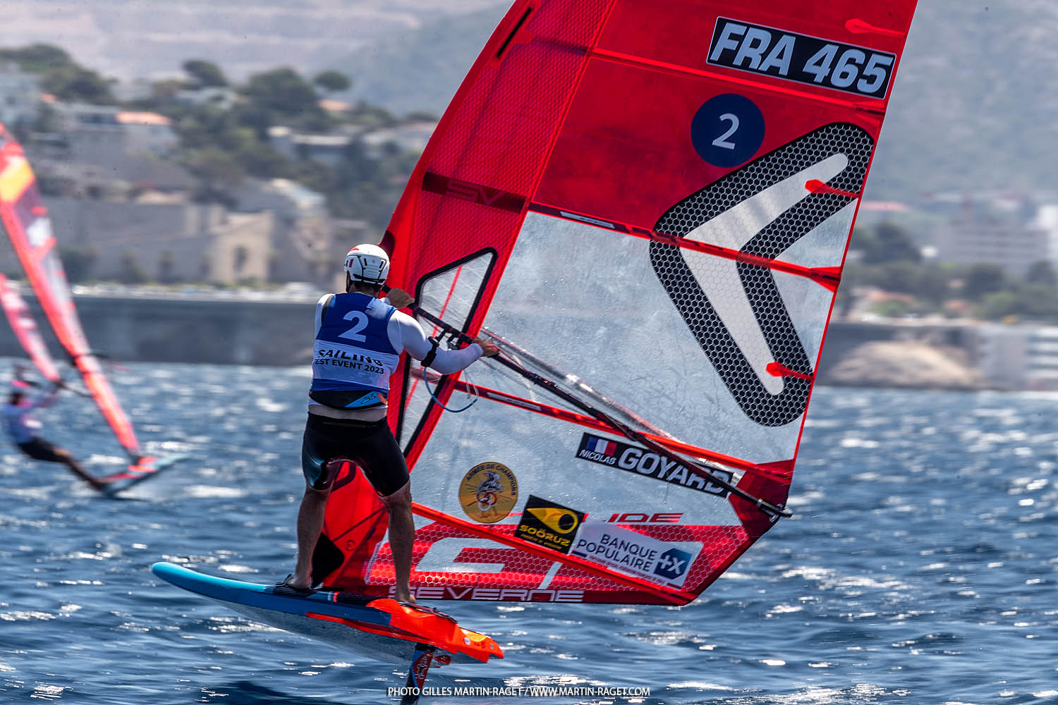13 07 2023, Marseille (FRA) Paris 2024 Olympic Games Sailing Test Event, Day 5