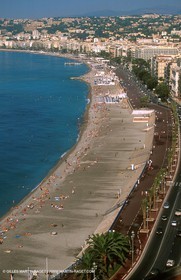 Nice - Beach - the Promenade des Anglais - Angels Bay