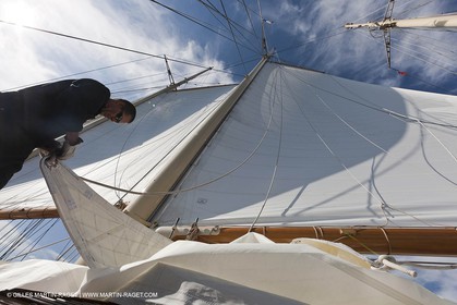 30 09 2010 - SainTropez (FRA,13) - Voiles de Saint Tropez 2010 - onboard Atlantic