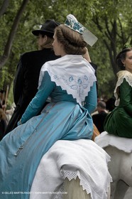 Arlésiennes en costume - Fête des Gardians - Arles
