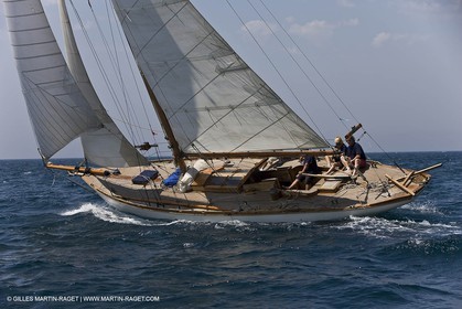 Sailing, Classic yachts, Voiles Vieux Port 2009, Marseille (FRA)