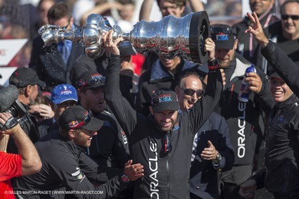 25 09 2013 - San Francisco (USA,CA) - 34th America's Cup - Final Match - Racing Day 15.