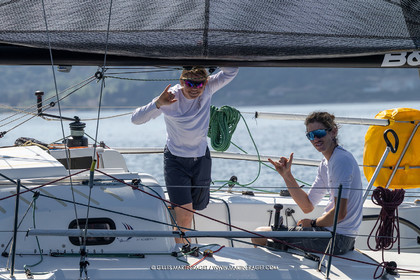 19 04 2026, Saint-Tropez (FRA, 83), Société Nautique de Saint-Tropez, Paprec 600 2026, LWENA FOR PURE OCEAN, Ambre Duchemin   Kio Dimetto