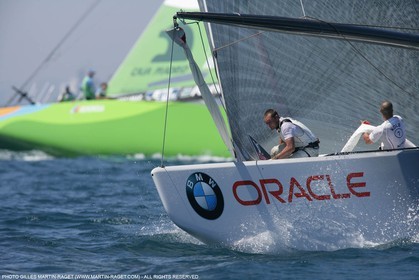 8 05 2007-Valencia (Spain)- 32nd America's Cup - Louis Vuitton Cup - RR2 - Day 10 - BMW ORACLE Racing