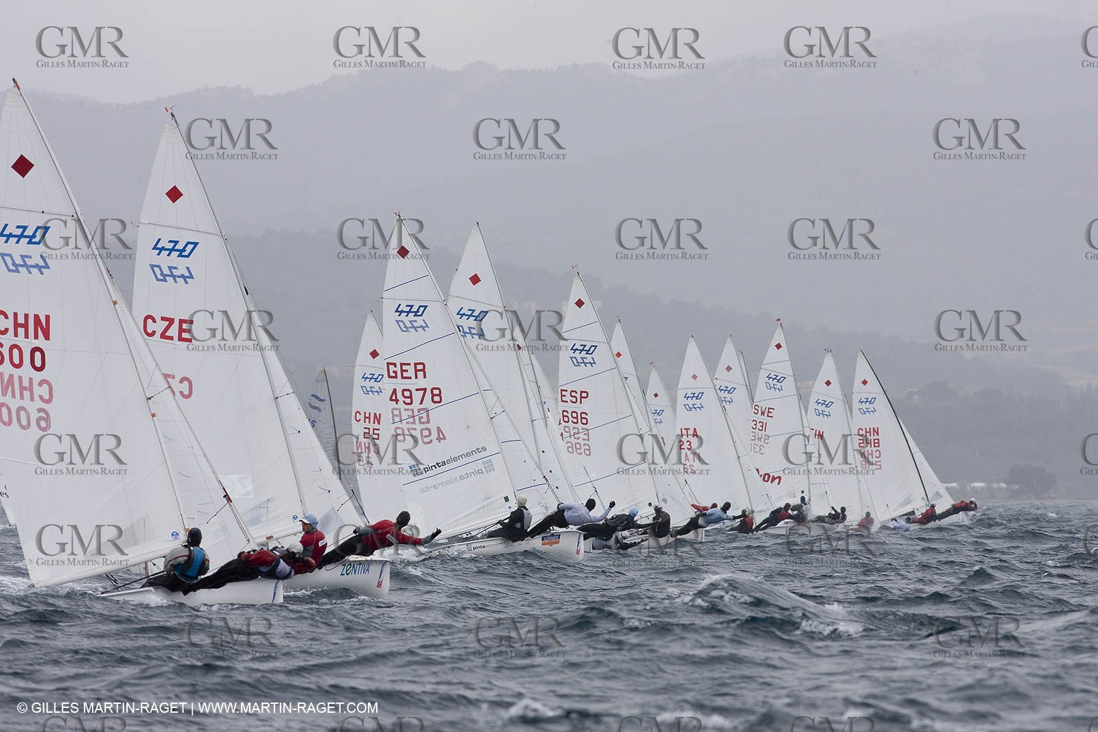20 04 2008 - Hyères (FRA,83) - Hyères Olympic Week - Day 1.