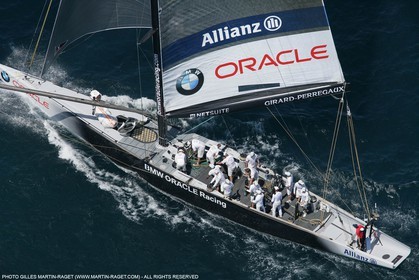 09 05 2007-Valencia (Spain)- 32nd America's Cup - Louis Vuitton Cup - RR2 - Day 11 - BMW ORACLE Racing