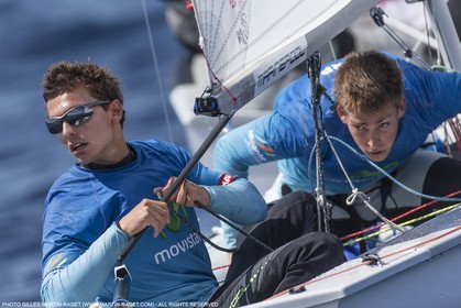 10 04 2015, Marseille (FRA), Yachting Club de la Pointe Rouge - Coupe Internationale de Printemps des 470, Day 3