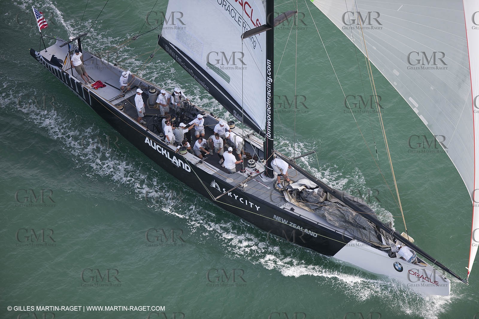 29 01 2009 - Auckland (NZL) -  Louis Vuitton Pacific Series - BMW ORACLE Racing - Training