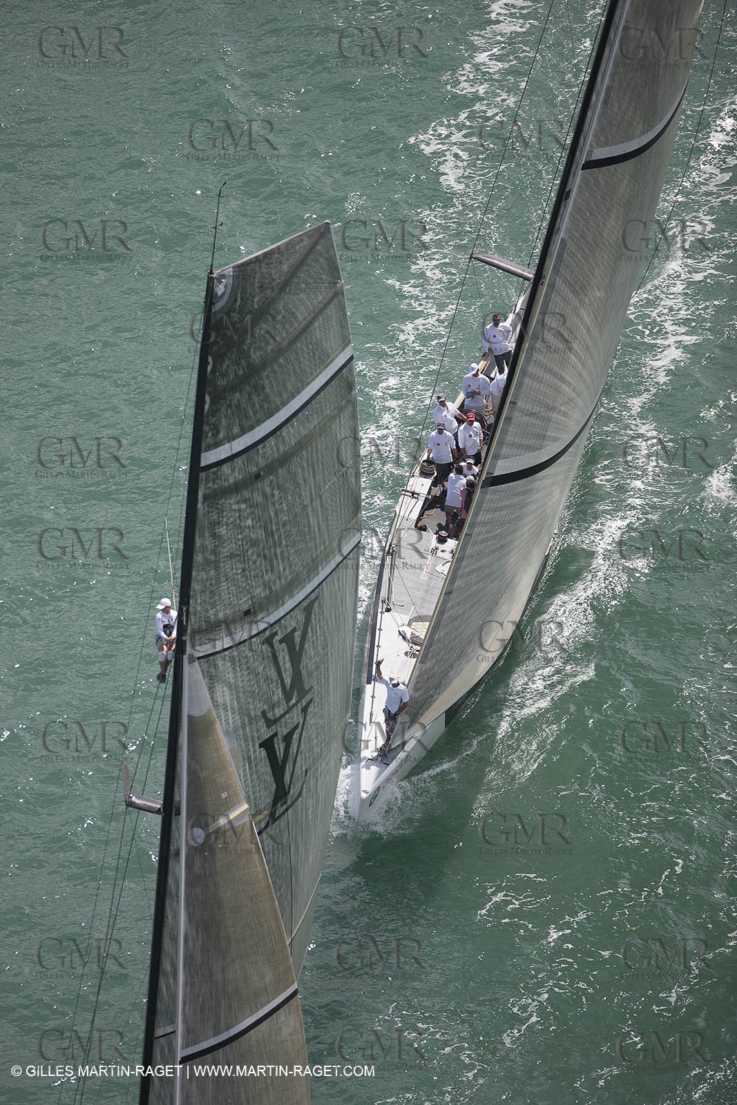 29 01 2009 - Auckland (NZL) -  Louis Vuitton Pacific Series - BMW ORACLE Racing - Training
