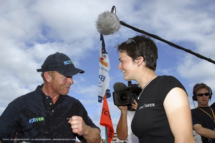 - Mike Golding - Ecover Arrivée en Guadeloupe -  Classe Imoca - Route du Rhum 2002