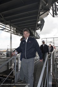 21 02 2010 - Valencia (ESP) - 33rd America's Cup - BMW ORACLE Racing - USA Victory Tour - Day 3 - Cup in San Diego