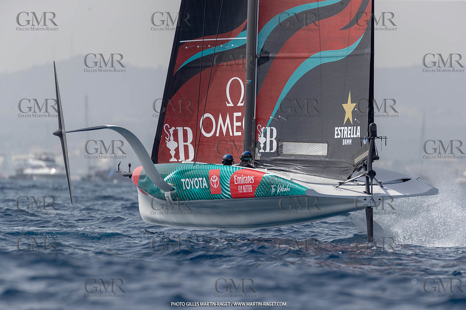 15 09 2023, Vilanova i La Geltru (ESP), 37th America's Cup, Preliminary Regatta N° 1, Race Day 3