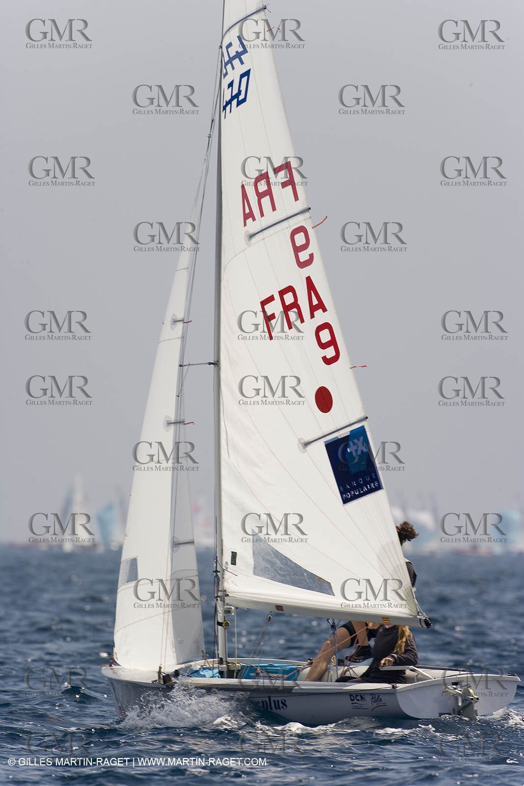 24 04 2007 - 2007 Semaine Olympique Française - Hyères (South of France) - Day 3- Team France - 470 Femme - Lecointre-Lemaître