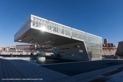 11 01 2013 - Marseille (FRA,13) - Marseille Provence 2013, Capitale européenne de la Culture, Ewplanade du J4, MUCEM et Villa Méditerrannée