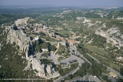 France, Provence, paysage des Alpilles, Alpilles landscapes, Les Baux de Provence
