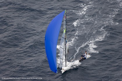 26 04 2007 - 2007 Semaine Olympique Française - Hyères (South of France) - Day 5 - Team France - 49er - LAGRAVIERE-CHRISTIDIS
