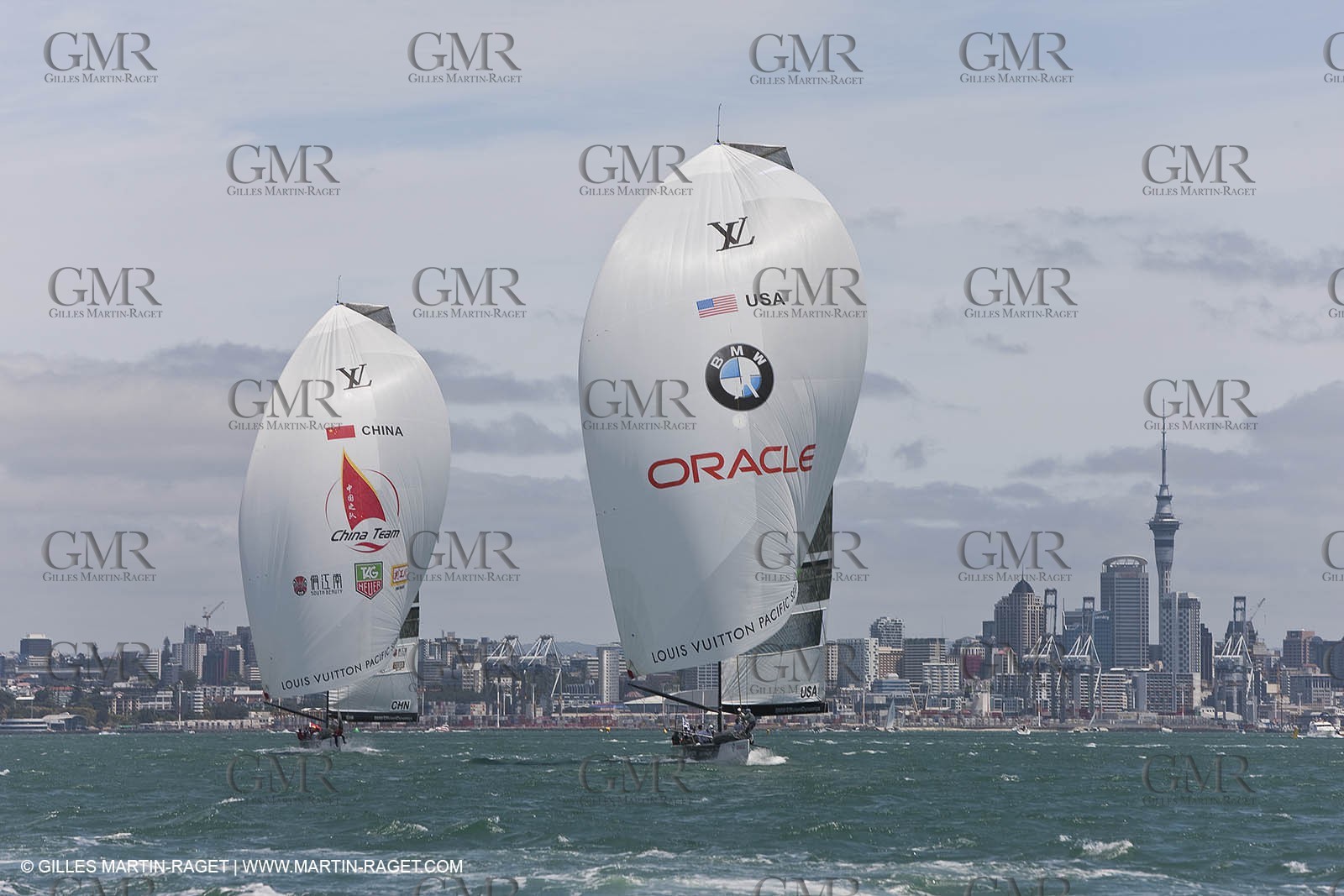 31 01 2009 - Auckland (NZL) -  Louis Vuitton Pacific Series -  Racing Day 2