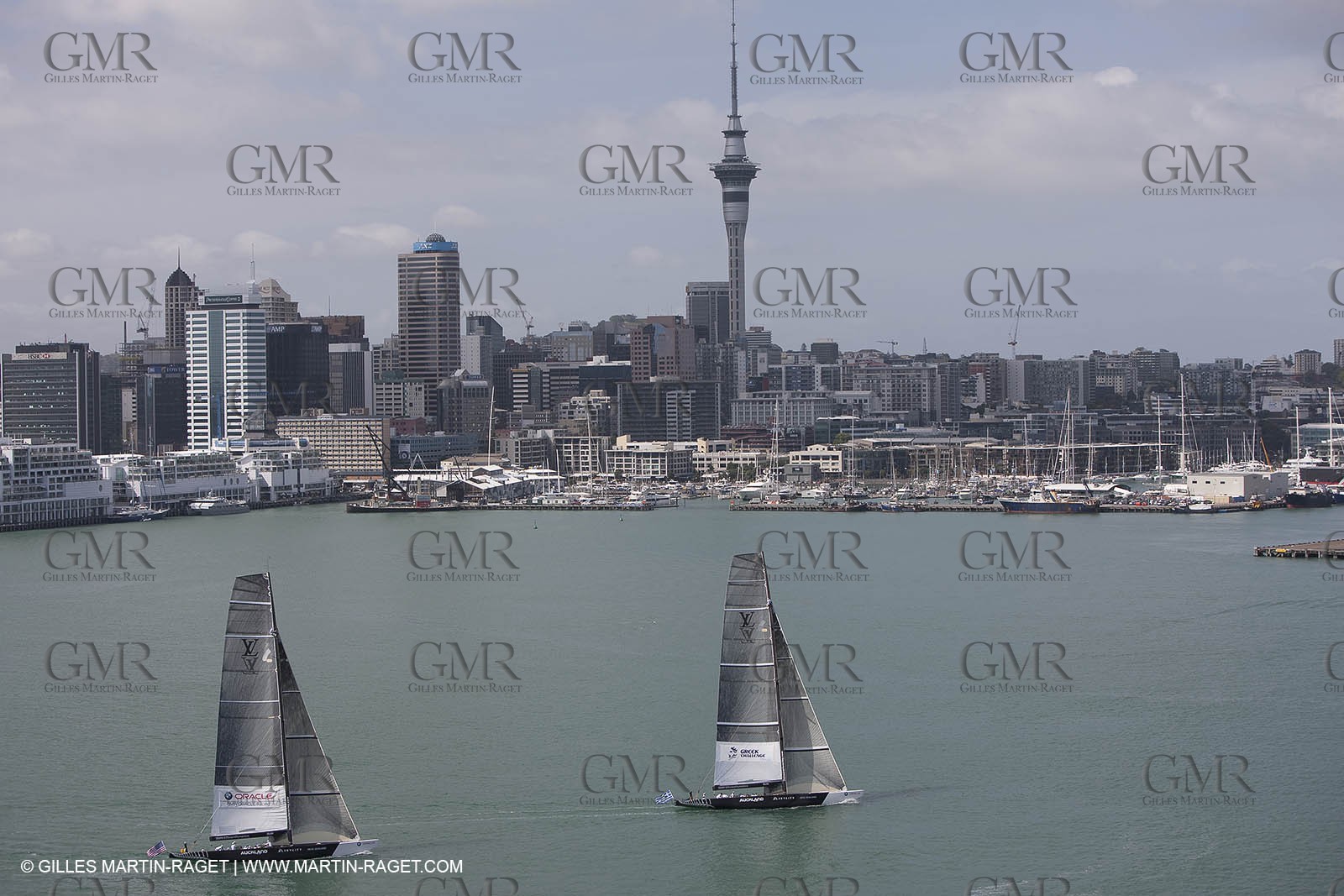 29 01 2009 - Auckland (NZL) -  Louis Vuitton Pacific Series - BMW ORACLE Racing - Training
