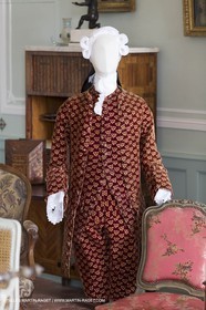 31 10 2013 - Ansouis (FRA,84) - Chateau d'Ansouis - Costumes de l'exposition Habits d'hommes