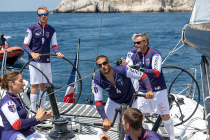 07 06 2021, Marseille (FRA,13), SSL Team France, Entraînement à bord de Tonerre de Glenn