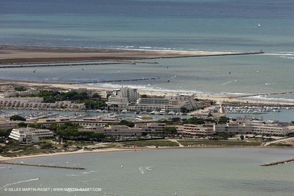 25 09 2010 - Aerial Camargphotos of the coastline from Marseille to La Grande Motte via the Camargue - Port Camargue