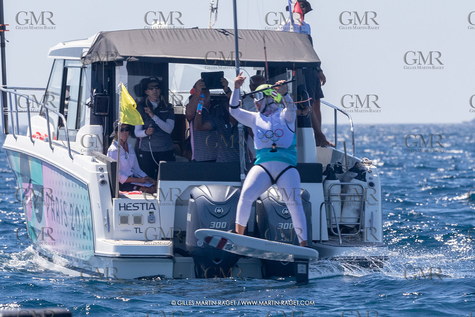 09 08 2024, Marseille (FRA), Paris 2024 Olympic Games, Sailing, Race Day 12