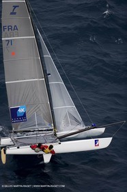 26 04 2007 - Semaine Olympique Française 2007 - Hyères - Jour 5 - Team France - Tornado - Guichard-Guyader