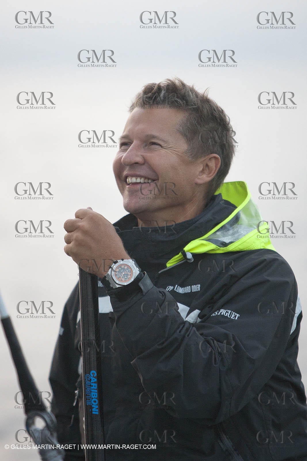 09 10 2010 - Morges (SUI) - L'Hydroptère.CH - 1st sail - Alain Thébault