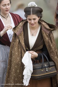 24 02 2007 - Saintes Maries of the Sea (FRA, 13) - Queen of Arles and her assistants in Camargue