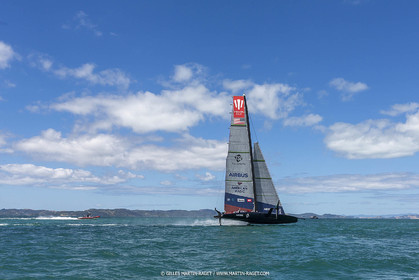 11 01 2021, Auckland (NZL), 36th America's Cup, Practice Racing
