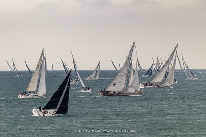 26 07 2025, Cowes (UK, IOW), Admiral's Cup 2025, Rolex Fastnet Race start,