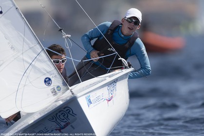 10 04 2015, Marseille (FRA), Yachting Club de la Pointe Rouge - Coupe Internationale de Printemps des 470, Day 3