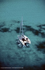 Cruising multihull mooring