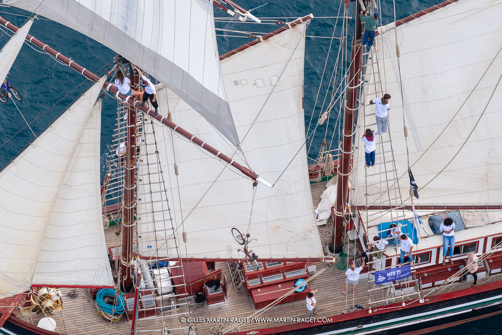 25 10 2025, Marseille (FRA), MED25 - Armada pour la Paix - Arrivée du Bel Espoir à Marseille