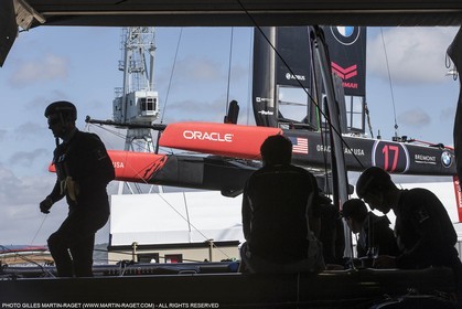 20 07 2015, Portsmouth (GBR), 35th America's Cup, Louis Vuitton America's Cup World Series Portsmouth 2015, Training Day 1