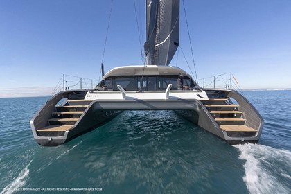 05 02 2019, La Grande Motte (FRA,34), Gunboat 68 sail testing  2