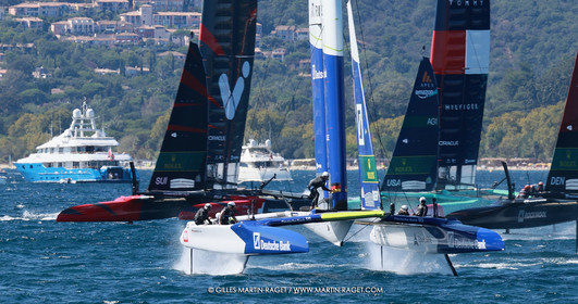 10 09 2025, Saint-Tropez,(FRA), Rockwool SailGP France Saint-Tropez, Race Day 1