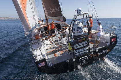 08 10 2014, Alicante (ESP), Volvo Ocean Race 2014-15, Team Alvimedica
