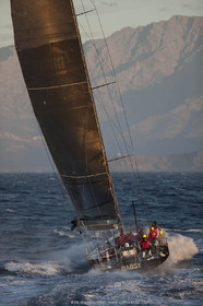 09 10 2017, Calvi (FRA,20), VOR 70 Babsy, Tentative de record autour de la Corse à la voile, skipper Franck Cammas