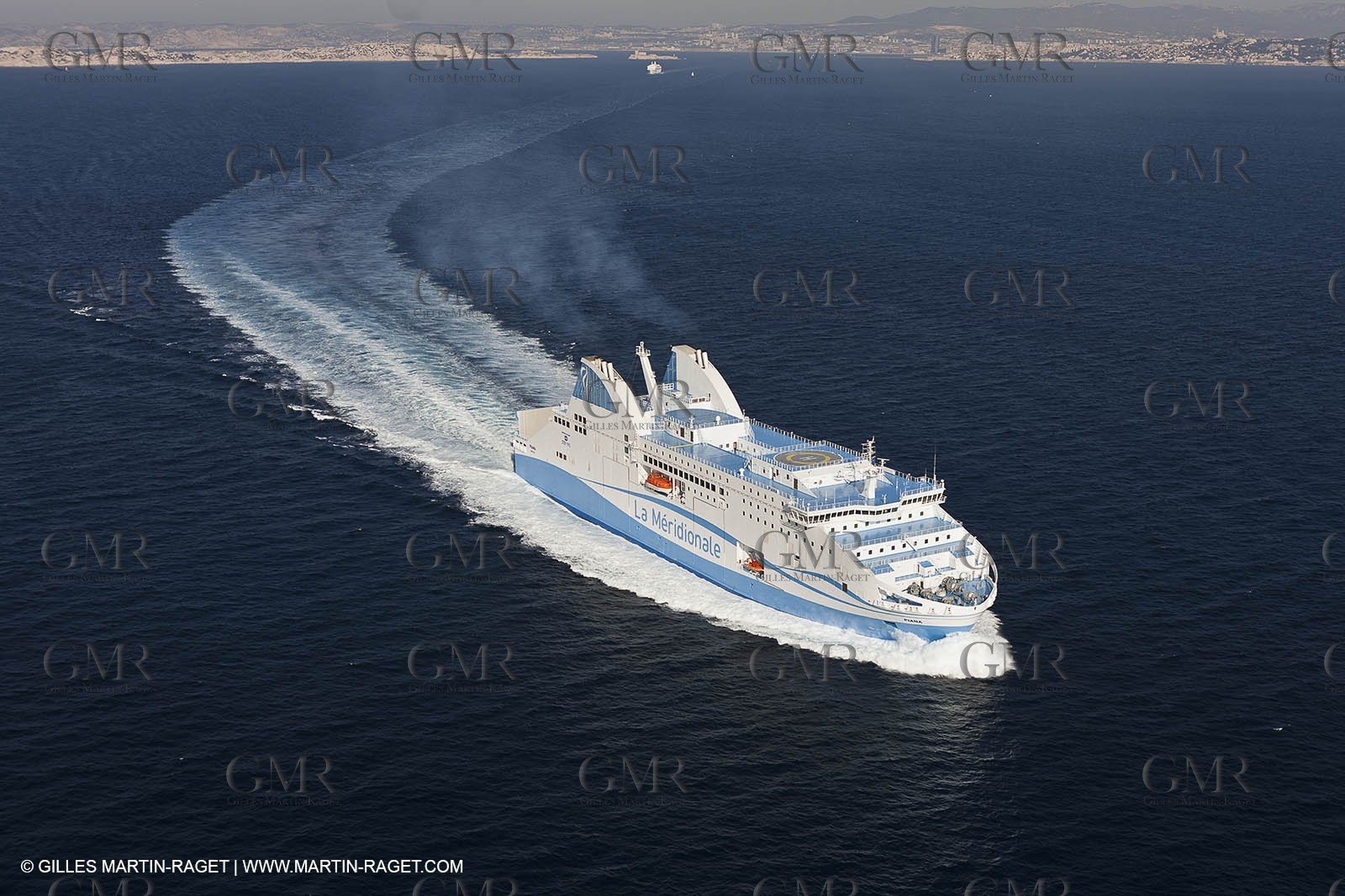 14 01 2012 - Marseille (FRA,13) - La Meridionale shipping company - the Piana off Marseille and the Calanques