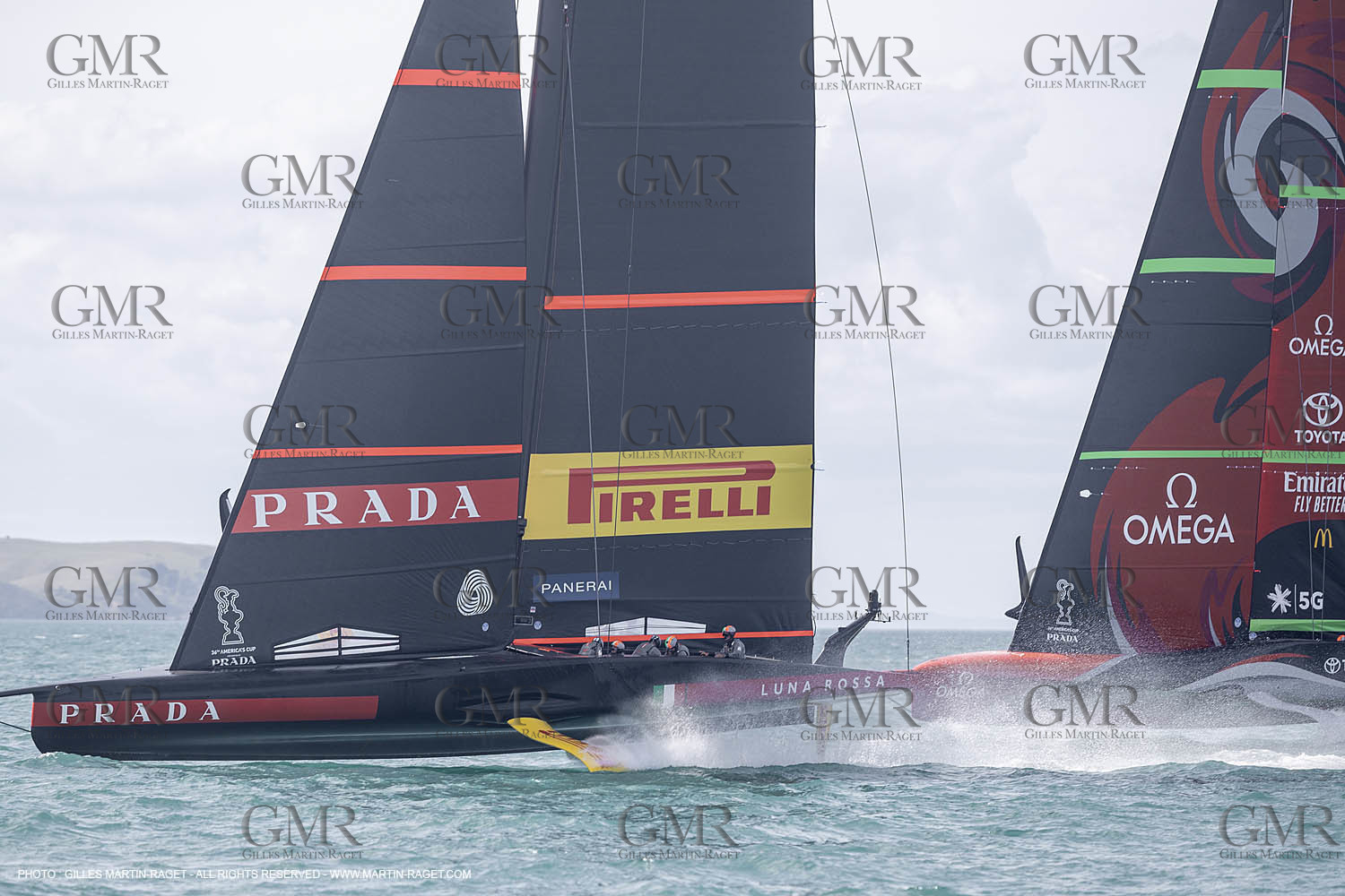 08 12 2020 - Auckland (NZL) - 36th America's Cup - Practice Sessions - Day 1