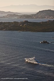 18 08 2011 - La Maddalena (ITA, Sardinia) - Motor yacht Inception