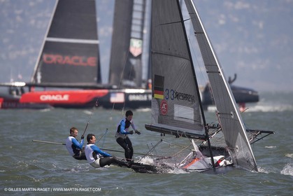 09 09 2013 - San Francisco (USA,CA) - 34th America's Cup - AC Open - 18ft racing