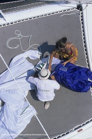 Sailing, cruising, people